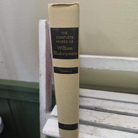 Other - The Complete Works Of William Shakespeare Vol 1  Hardcover Book  Vintage